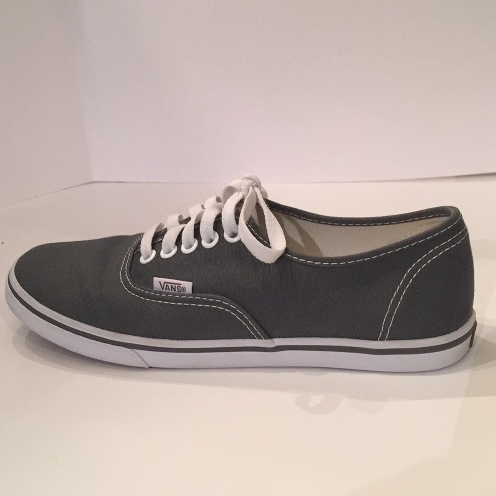 Vans Size 7.5 Gray Sneakers